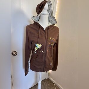 Y2K Vintage Disney fairy zip up hoodie 🧚✨ Size Large fits Small/Medium